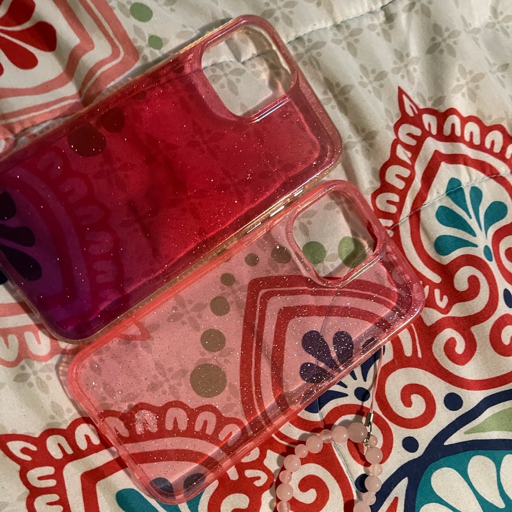 2 velvet caviar cases